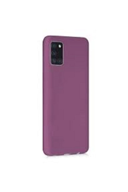 Samsung Galaxy M31S Premium Silikon Kılıf Mor