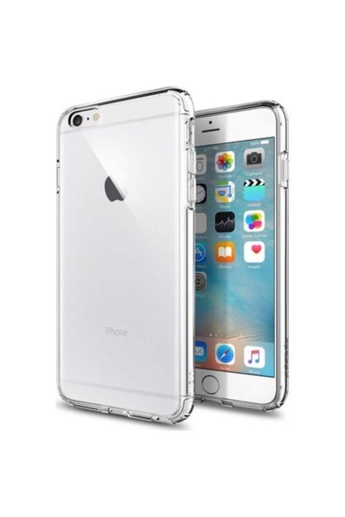 Iphone 6S Plus Premium Silikon Kılıf Şeffaf  Uyumlu