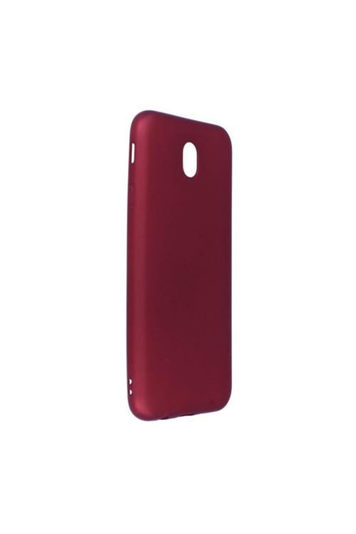 Samsung Galaxy J5 Pro Premium Silikon Kılıf Bordo