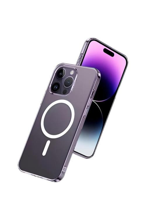 Şeffaf Mika Sararmaz Kılıf İphone 13 Pro