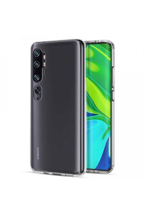 Xiaomi Mi Note 10 Pro Çift Taraflı Silikon Kılıf Şeffaf