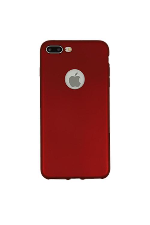Iphone 8 Plus Uyumlu Premium Silikon Kılıf Bordo