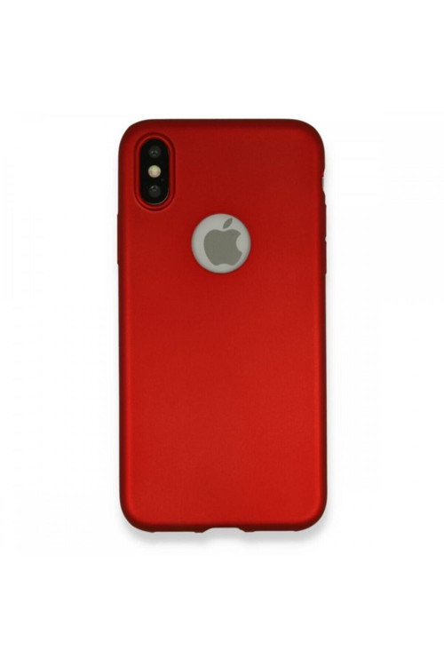 Iphone Xs Max Uyumlu Premium Silikon Kılıf Bordo