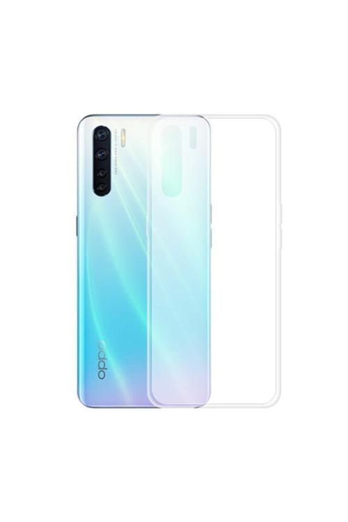 Oppo A91 Premium Silikon Kılıf Şeffaf