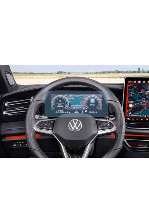Volkswagen Yeni Passat 12.9 İnç Dijital Gösterge Uyumlu 9H Nano Ekran Koruyucu 2024
