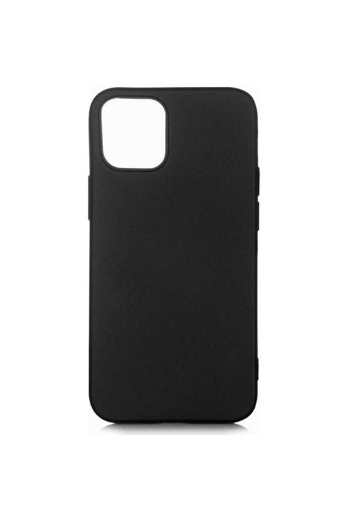 Iphone 12 Pro Max (6.7'') Premium Silikon Kılıf Uyumlu Siyah
