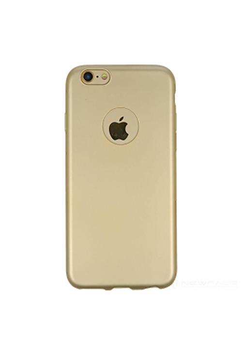 Apple İphone 6S Plus Premium Silikon Kılıf Gold