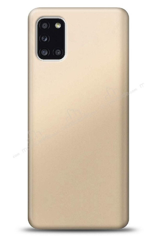 Samsung Galaxy M31S Premium Silikon Kılıf Gold