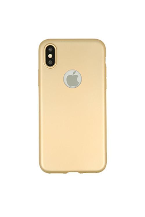 Apple İphone Xs Premium Silikon Kılıf Gold