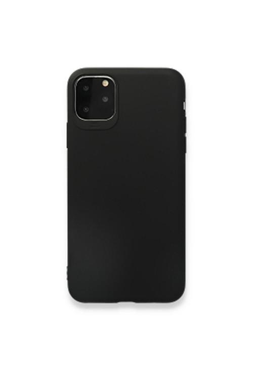 Apple Iphone 11 Pro Max (6.7'') Premium Silikon Kılıf Siyah