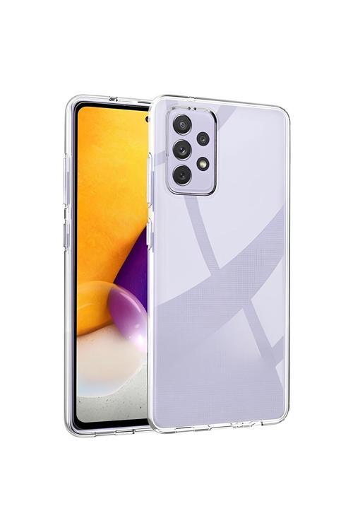 Samsung Galaxy A52 Premium Silikon Kılıf Şeffaf