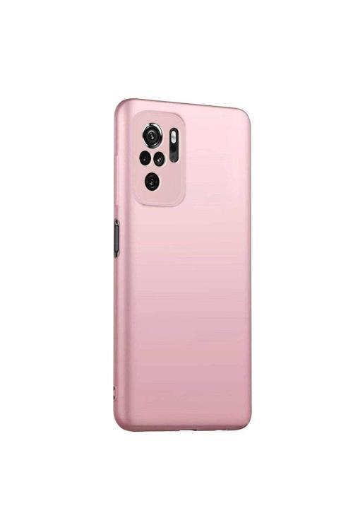Xiaomi Redmi Note 10 Premium Silikon Kılıf Rosegold