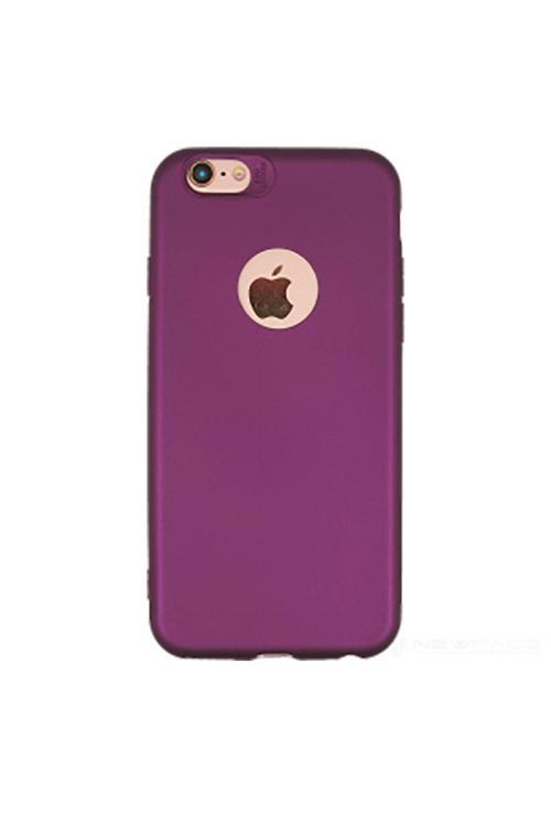 Iphone 8 Uyumlu Premium Silikon Kılıf Mor