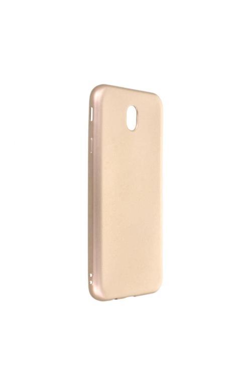 Samsung Galaxy J7 Pro Premium Silikon Kılıf Gold