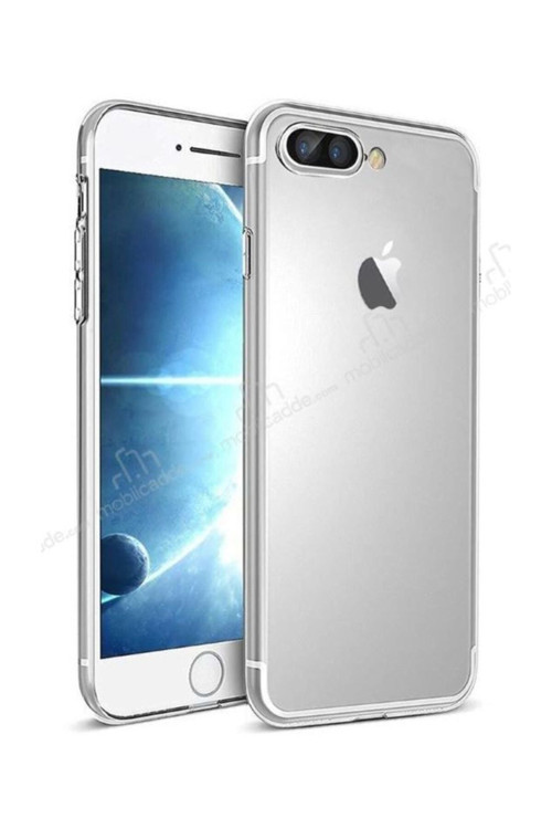 Iphone 8 Plus Uyumlu Premium Silikon Kılıf Şeffaf