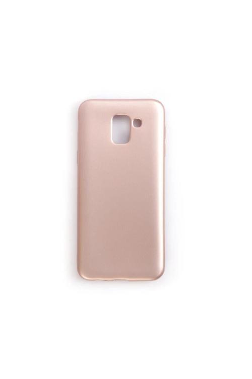 Samsung Galaxy J6 Premium Silikon Kılıf Rose Gold