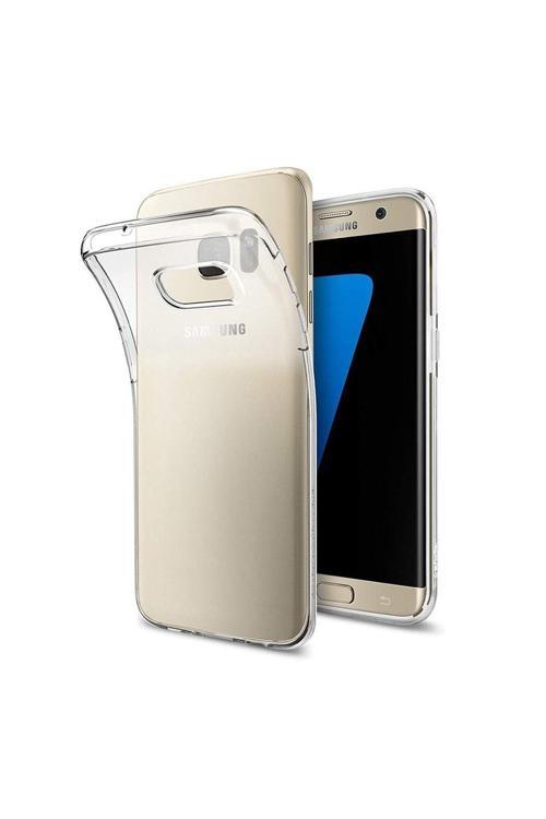 Samsung Galaxy S7 Premium Silikon Kılıf Şeffaf