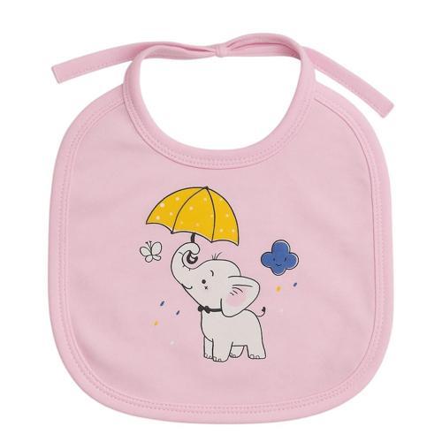 Kız Bebek Penye Mama Önlüğü (20cmx22cm)