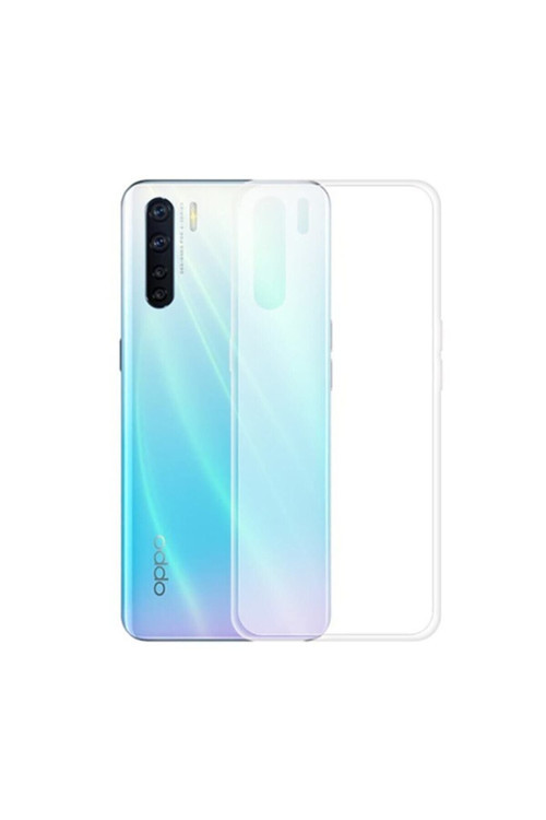 Oppo Reno 3 Premium Silikon Kılıf Şeffaf