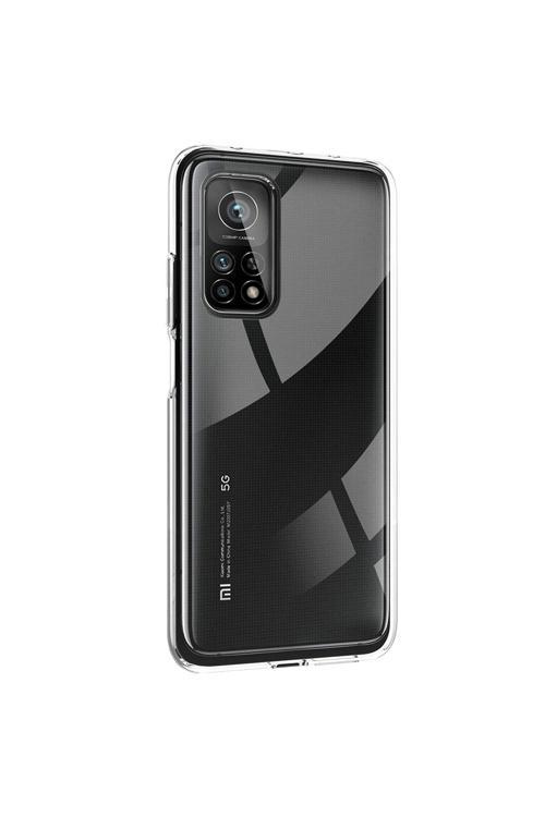 Xiaomi Mi 10T Pro Premium Silikon Kılıf Şeffaf