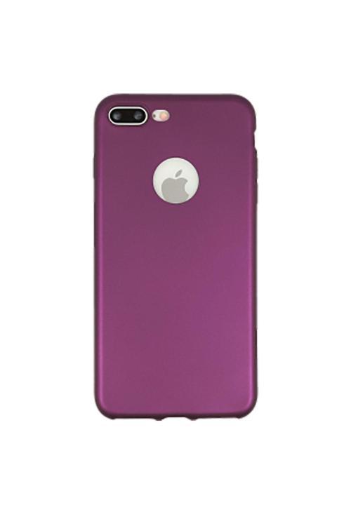 Iphone 7 Plus Uyumlu Premium Silikon Kılıf Mor