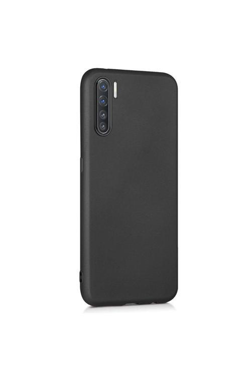 Oppo A91 Premium Silikon Kılıf Siyah