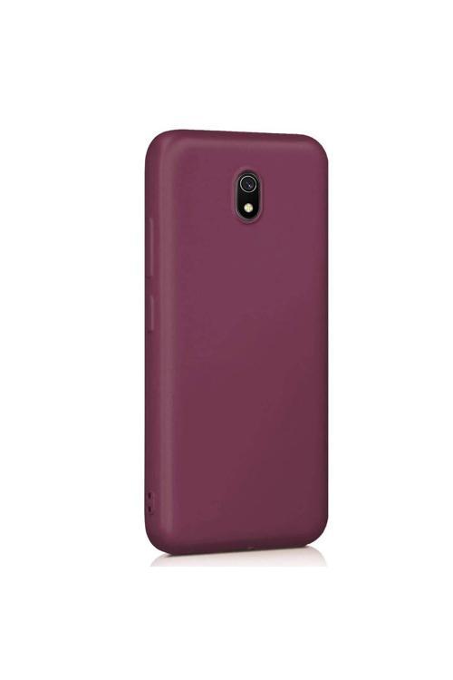 Xiaomi Redmi 8A Premium Silikon Kılıf Mor