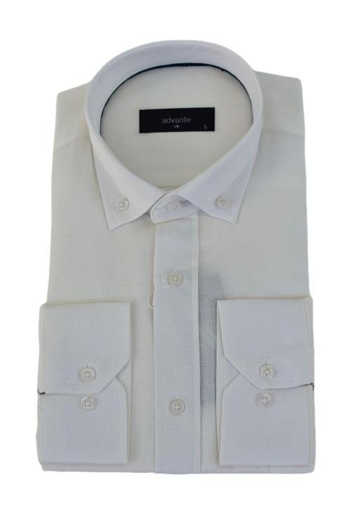 Erkek Klasik Uzun Kol Gömlek Armürlü BGL-ST03501