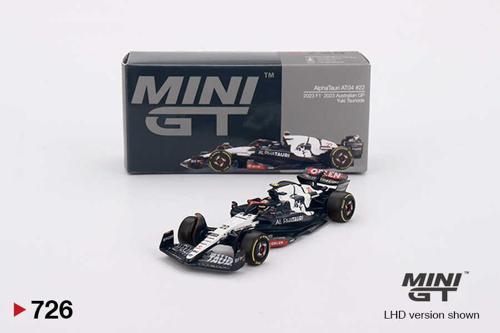 1/64 726 AlphaTauri AT04 #22 Yuki Tsunoda 2023 F1 2023 Australian GP