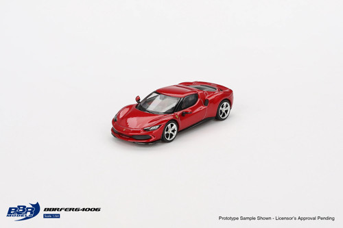 1/64 BBR Ferrari 296 GTB Rosso Imola