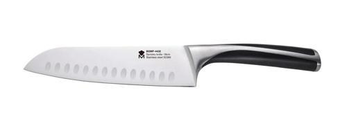 BGMP-4432  Paslanmaz Çelik Santoku Bıçağı 17,5 cm