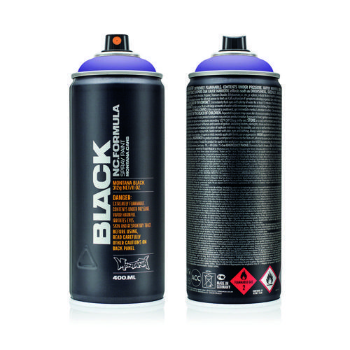 Black Sprey Boya 400ml Wizard BLK4160