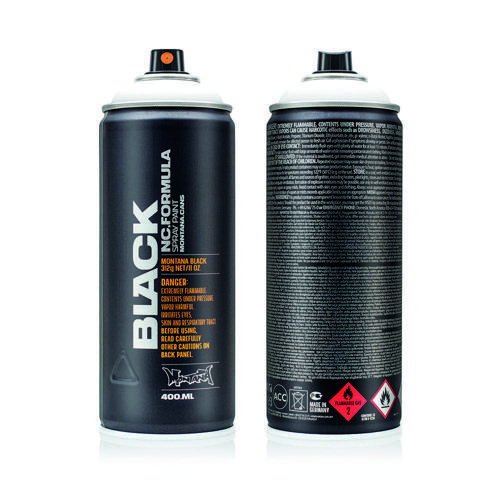Black Sprey Boya 400ml Snow White BLK9100