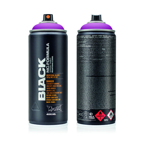 Black Sprey Boya 400ml Purple Rain BLK3155