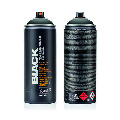 Black Sprey Boya 400ml Black Sprey Boya BLK9001