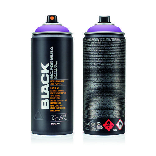 Black Sprey Boya 400ml Monster BLK4020