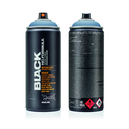 Black Sprey Boya 400ml Marlin BLK5185