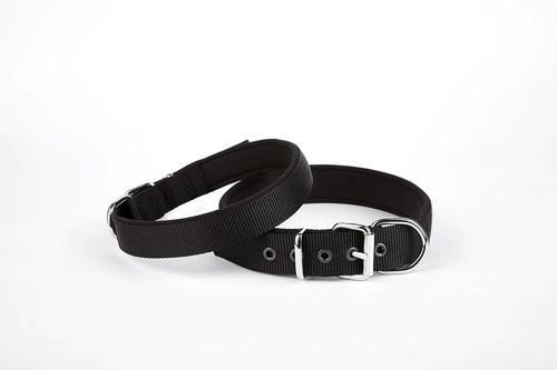 Comfort Dokuma Köpek Boyun Tasması 45-52 cm Siyah