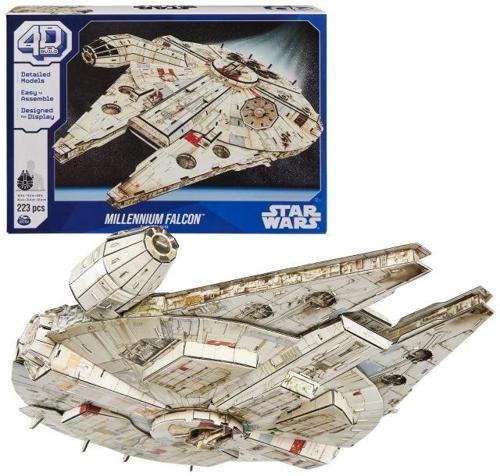 4D Build Star Wars Millennium Falcon 3D Model Seti 223 Adet