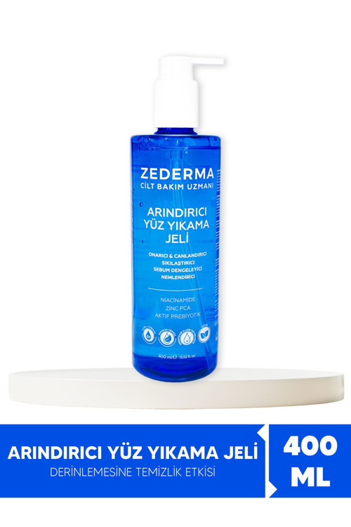 Arındırıcı Yüz Yıkama Jeli 400 Ml. Yağlı / Akne Eğilimli & Hassas Ciltler Için