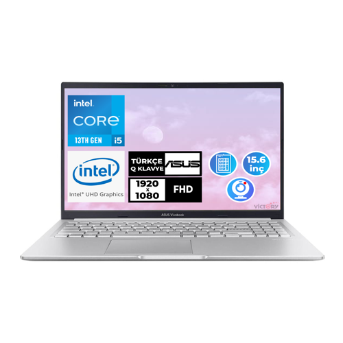 Vivobook i5-13420H 8GB 512GB SSD 15.6" FHD Freedos Taşınabilir Bilgisayar  X1502VA-NJ871