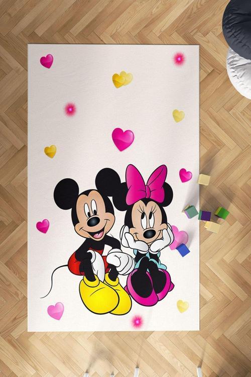 Mickey Mouse Çocuk Ve Bebek Odası Halısı