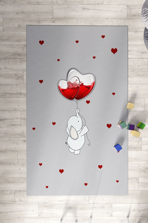 Filli Kalp Çocuk Ve Bebek Odası Halısı