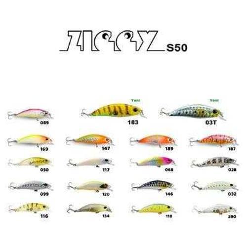 Ziggy 50mm 3.6gr LRF Maket Balık 102 Florida Silver