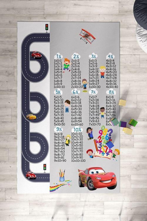 Şimşek Mcqueen Çocuk Odası Halısı