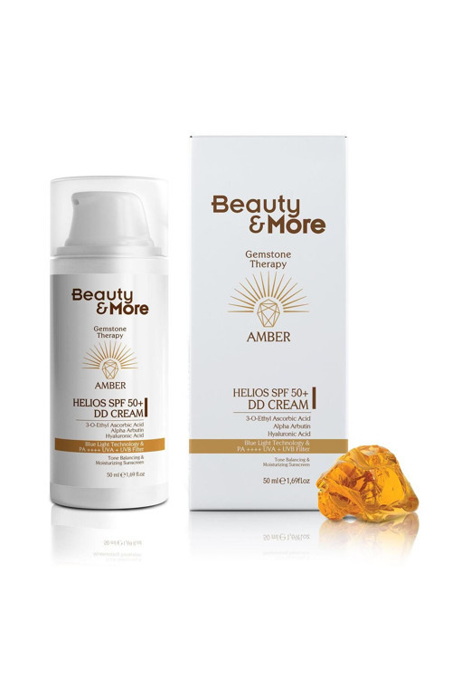 Beauty&more Amber Helios Spf 50 Dd Krem Formlu Güneş Kremi 50 ml Ethyl Ascorbic Acid Alpha Arbutin 2