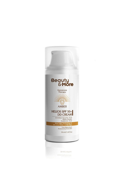 Beauty&more Amber Helios Spf 50 Dd Krem Formlu Güneş Kremi 50 ml Ethyl Ascorbic Acid Alpha Arbutin 3