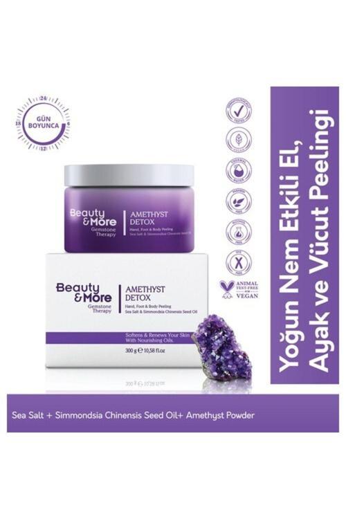 Ametist Detox El, Ayak Ve Vücüt Peelingi 300 G Sea Salt + Simmondsia Chinensis Seed Oil+