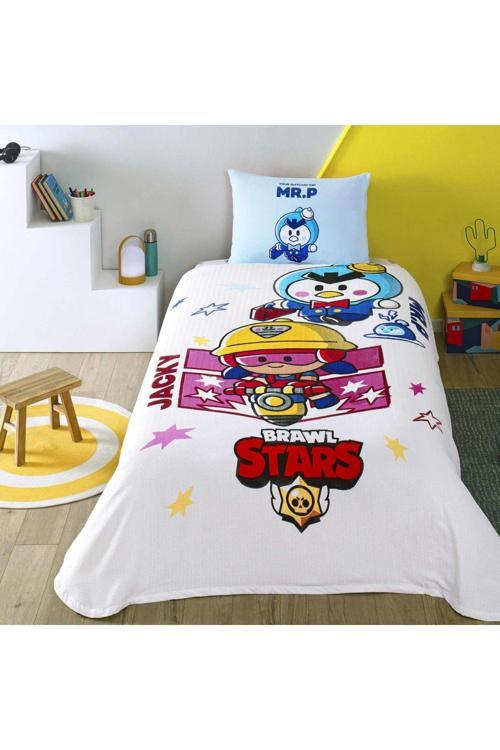 BRAWL STARS TEK KİŞİLİK PİKE TAKIMI LİSANSLI