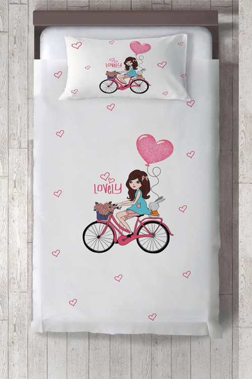 Lovely Çocuk Ve Bebek Odası Yatak Örtüsü